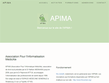Tablet Screenshot of apima.org